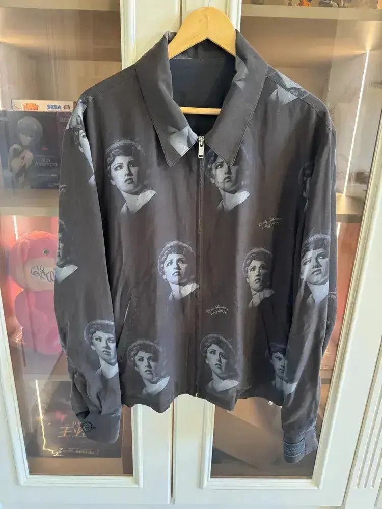 UNDERCOVER cindy sherman printed zip-up Sz 4 Undercover 20SS Cindy