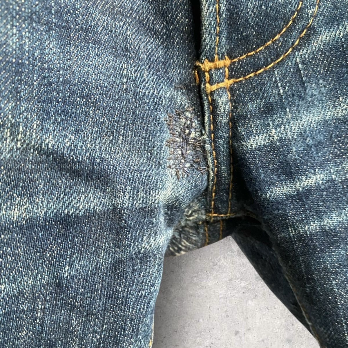 Dior Dior Homme Faded Denim KVA Era Size US 27 - 4 Thumbnail