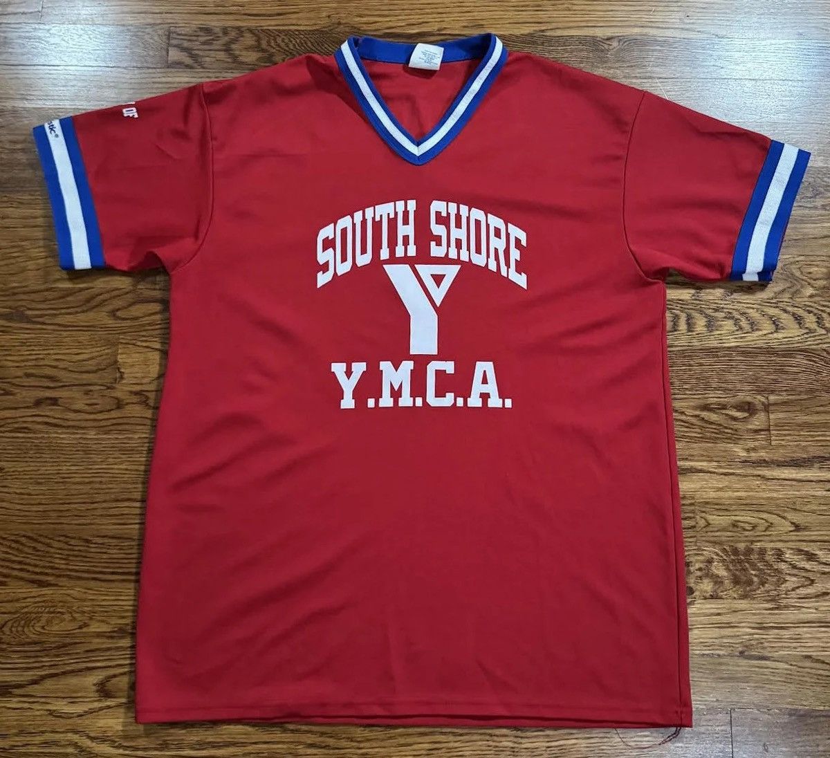 Majestic Vintage Majestic South Shore In Memory Twin Towers Jersey Size US XL / EU 56 / 4 - 3 Thumbnail