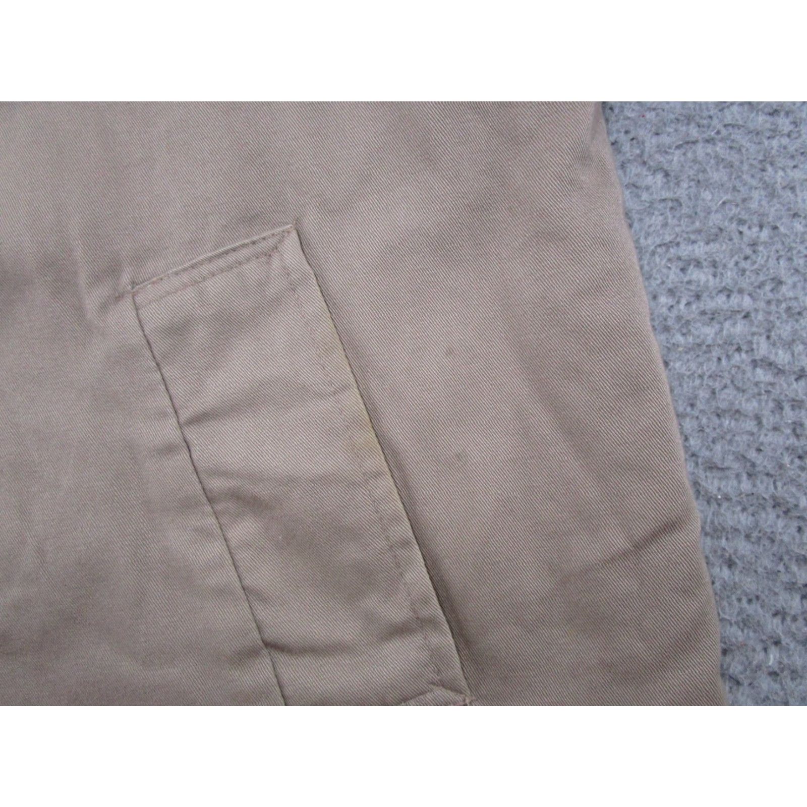 Haband Haband Men’s Fur Lined Coat Tan Button Front Warm Winter Jacket Size L 90s Read Size US L / EU 52-54 / 3 - 4 Thumbnail
