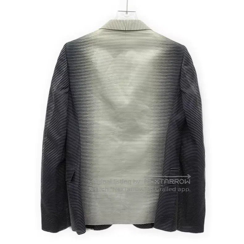 Alexander McQueen Alexander Mcqueen Colour-blocked striped mulberry silk lap Size US S / EU 44-46 / 1 - 2 Thumbnail