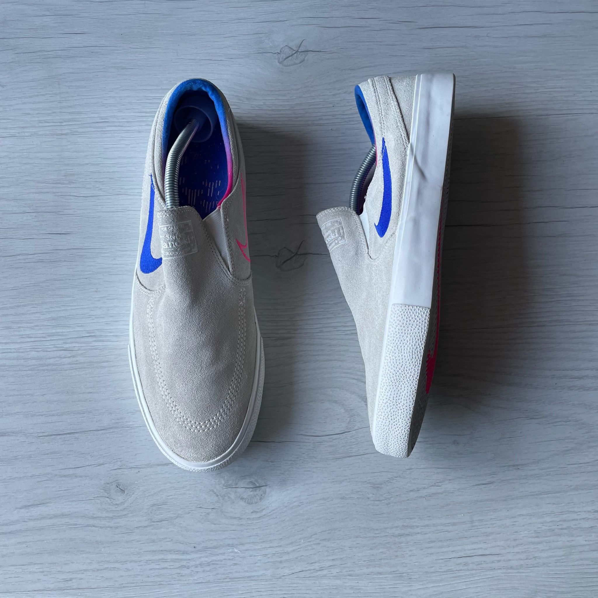 Nike Nike SB Zoom Stefan Janoski Slip RM T Summit White Size US 12 / EU 45 - 1 Thumbnail