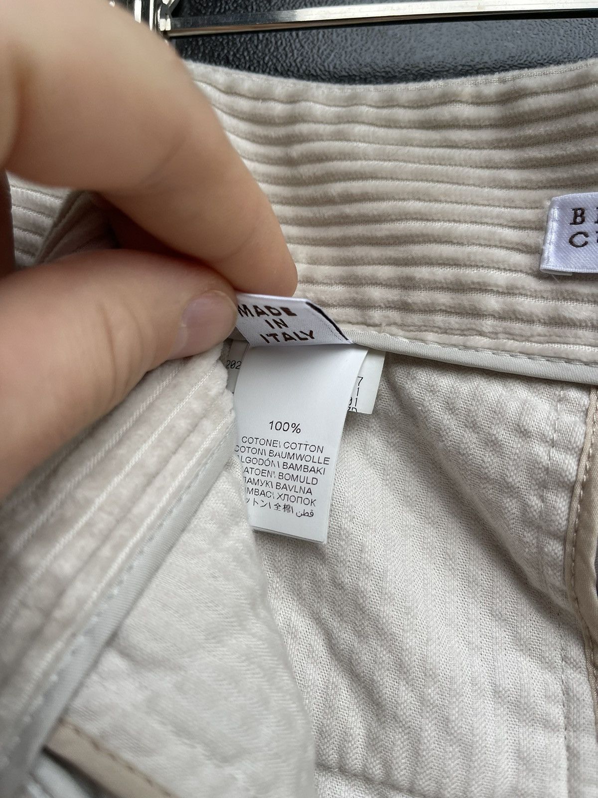 Brunello Cucinelli Brunello Cucinelli Corduroy Trousers women’s Pants IT40 Size 27" / US 4 / IT 40 - 5 Thumbnail