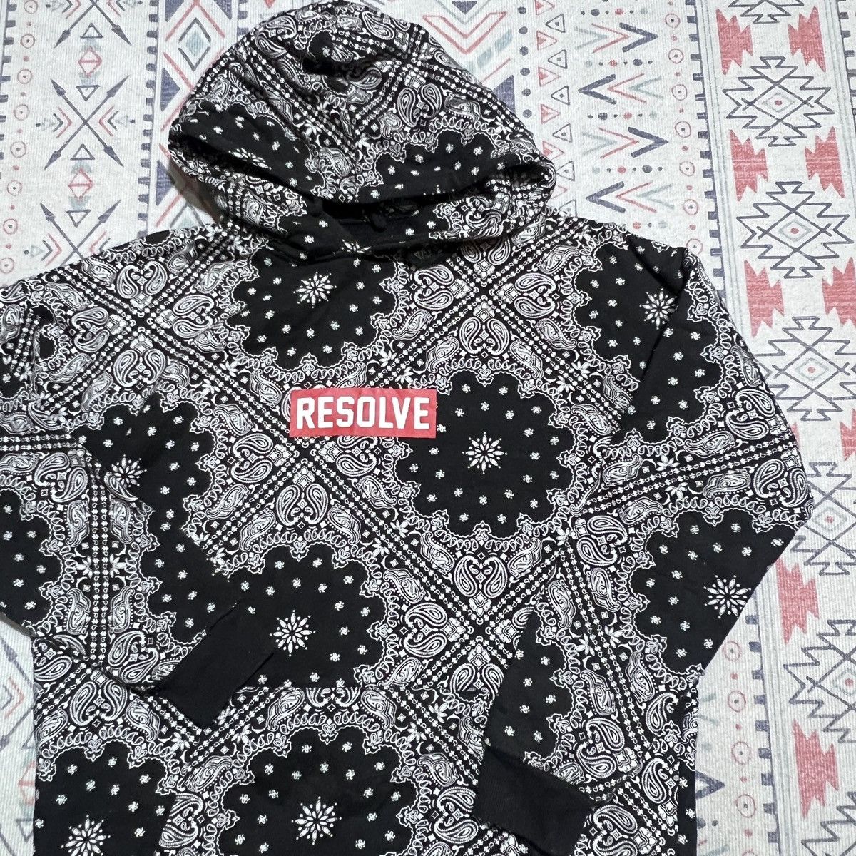 Designer Paisley Hoodie Size US M / EU 48-50 / 2 - 4 Thumbnail
