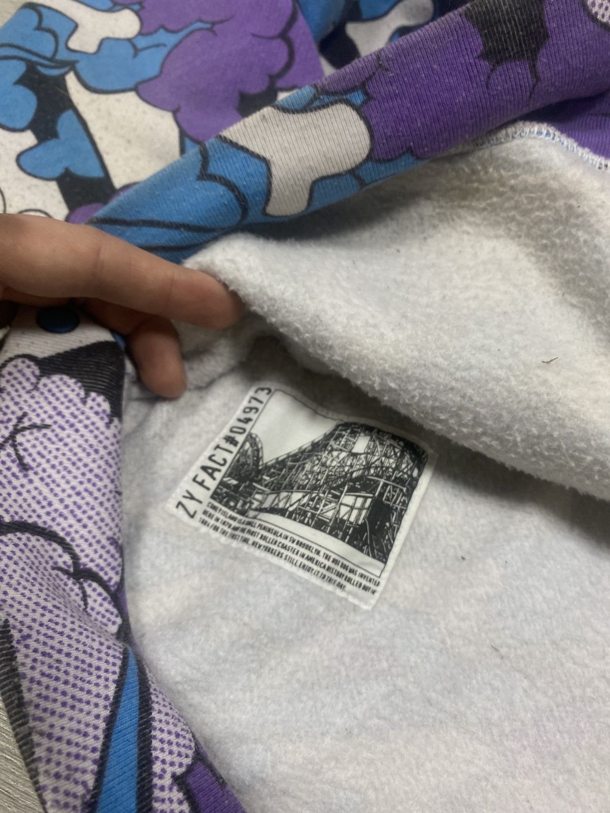 Zoo York Zoo York extreme RARE Full Zip Hoodie all over print Size US M / EU 48-50 / 2 - 6 Thumbnail