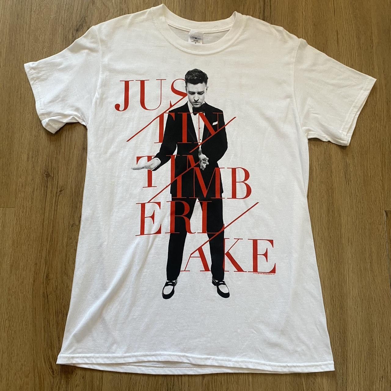 Gildan 2013 Summer Tour White and red Justin Timberlake Size US M / EU 48-50 / 2 - 1 Thumbnail