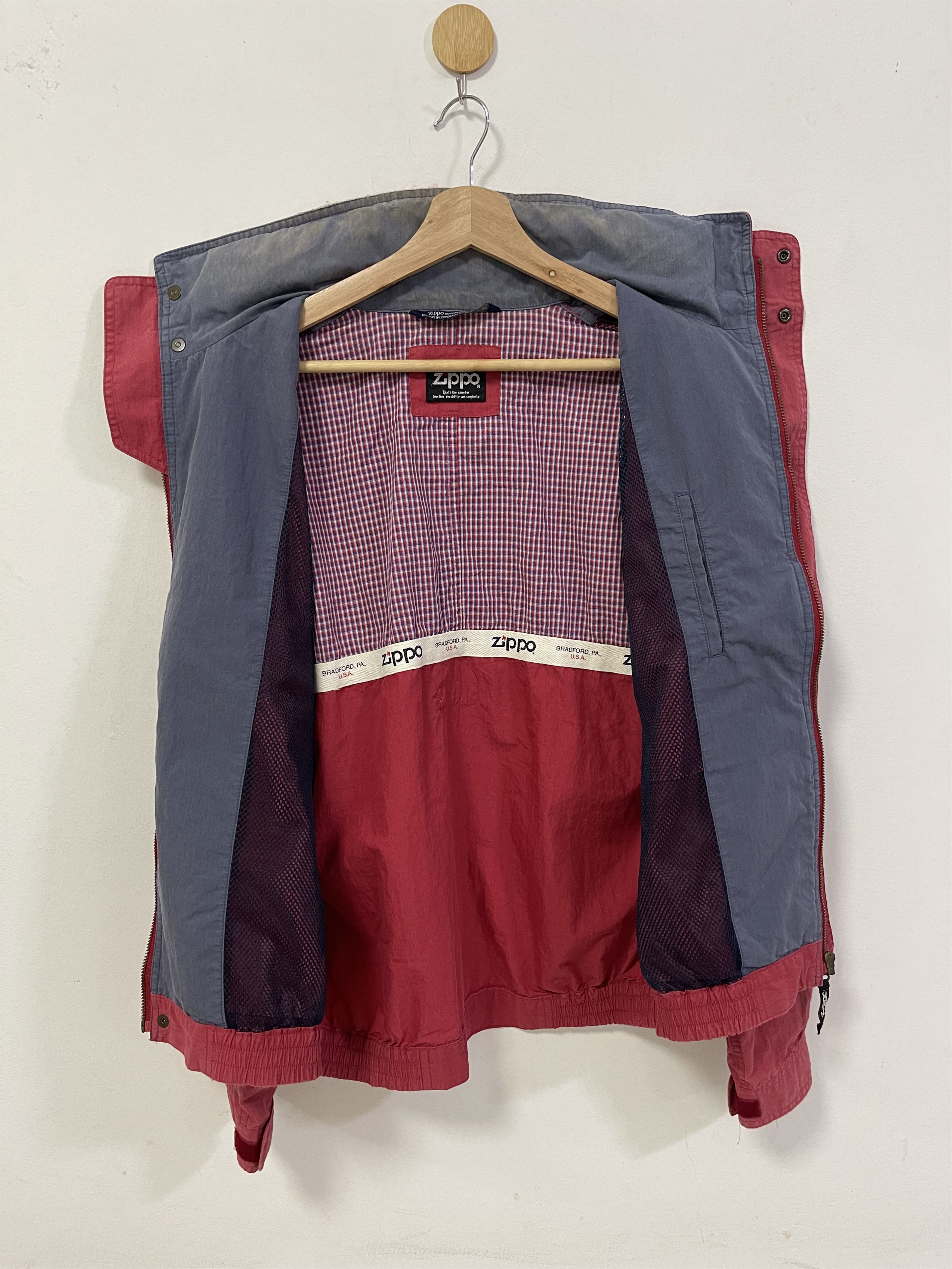 Vintage × Zippo Sun Faded Zippo Bradford American Classic Vintage Jacket Size US M / EU 48-50 / 2 - 11 Thumbnail