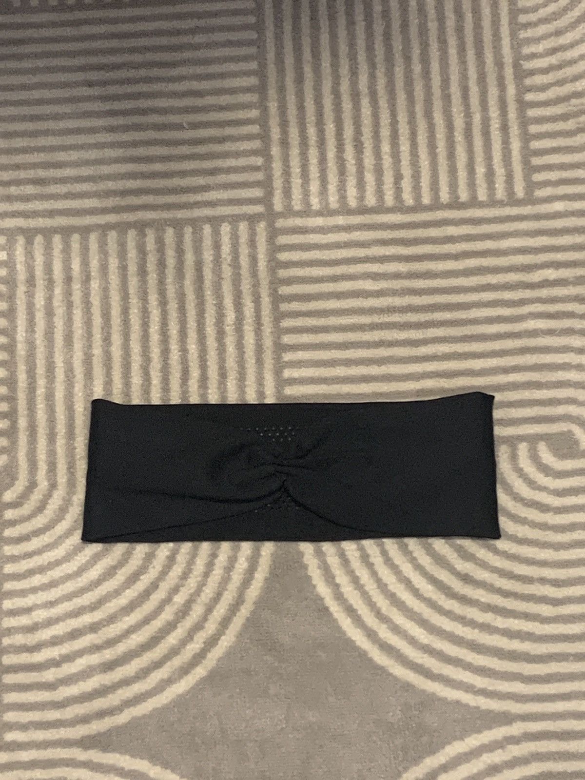 Alo Black Alo Headband Size ONE SIZE - 2 Thumbnail
