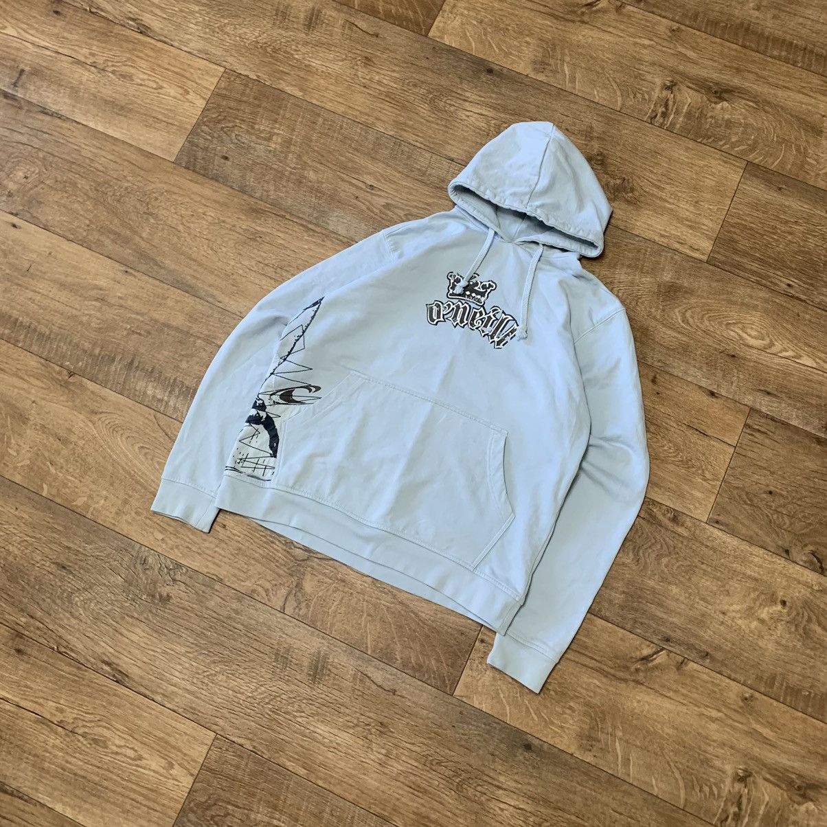 O'Neill 00’s Oneill Crazy Embroidered Hoodie Size US M / EU 48-50 / 2 - 3 Thumbnail