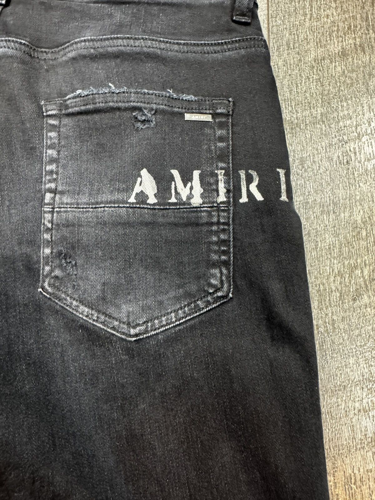 Amiri “Hibiscus Stencil” Skinny Jeans Size US 31 - 7 Thumbnail