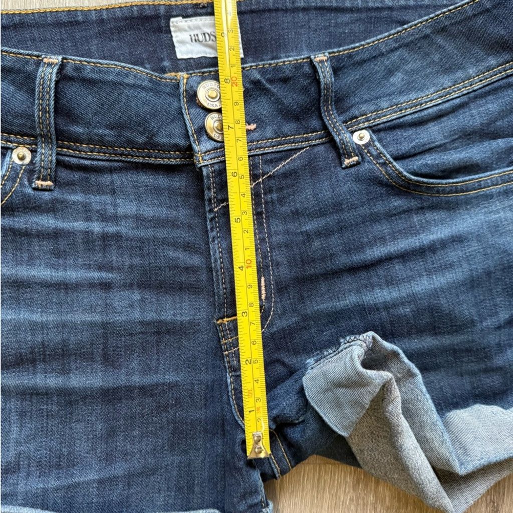 Hudson Hudson Jeans Blue Jean Shorts Classic Style Size 29" - 6 Thumbnail