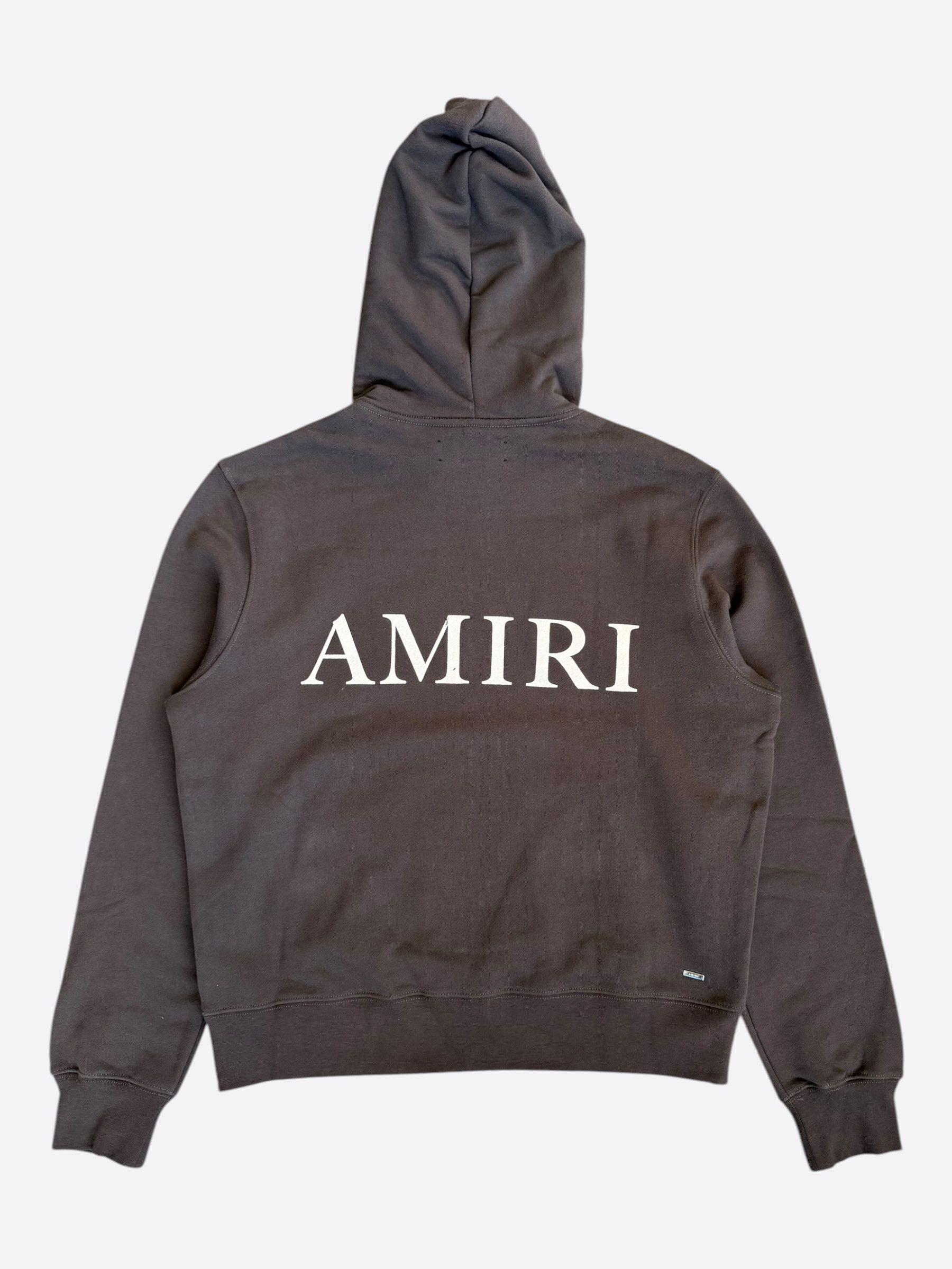 Amiri Amiri Brown Puff MA Logo Hoodie Size US S / EU 44-46 / 1 - 2 Thumbnail