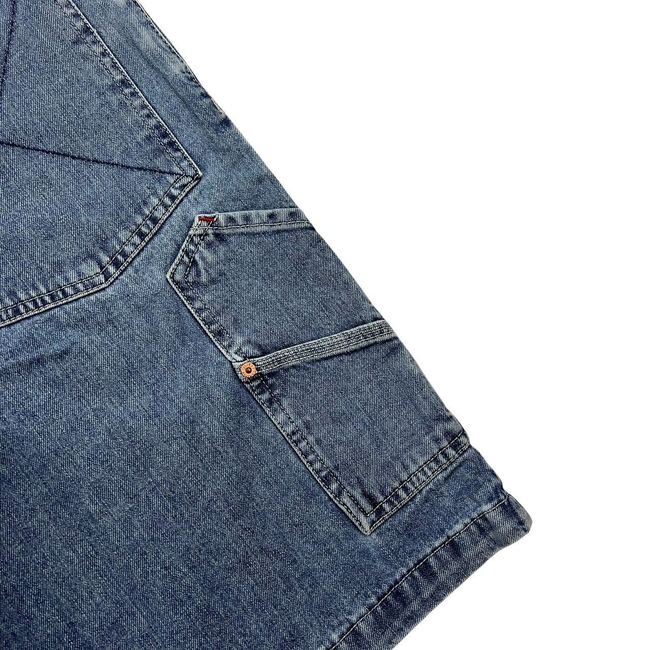 JNCO Vintage Jnco Jeans Baggy Denim Shorts / Jorts - Waist: 32” Size US 32 / EU 48 - 3 Thumbnail