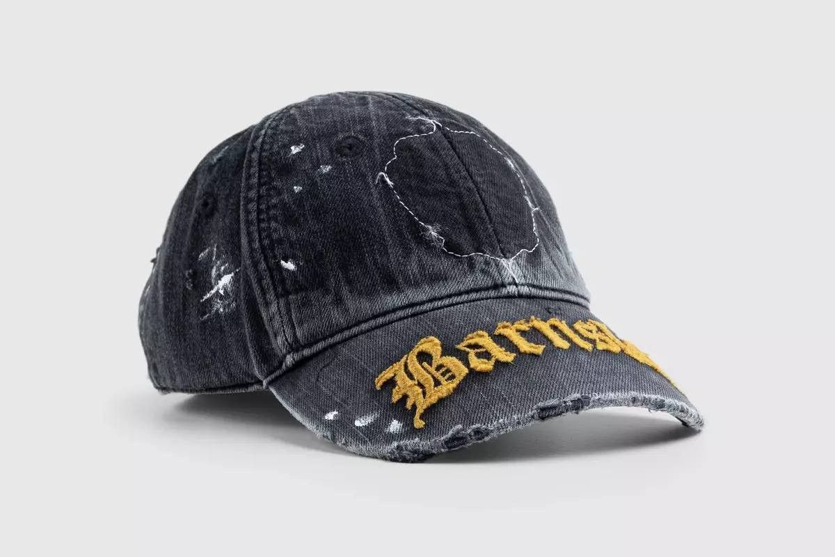 Martine Rose Martine Rose Faded Black Drunk Bunny Hat | Grailed