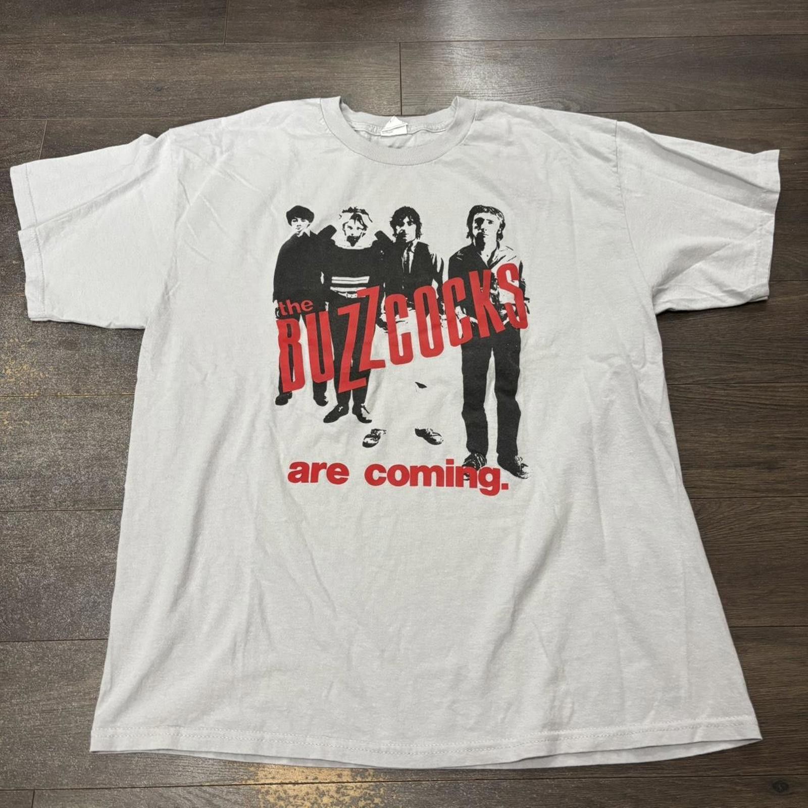 Other Vintage the buzzcocks are coming t shirt 00s XL Size US XL / EU 56 / 4 - 3 Thumbnail
