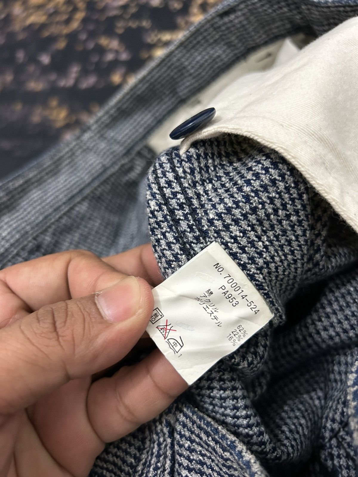 HOLLYWOOD RANCH MARKET Hollywood Ranch Market Herringbone Carpenter Pants Size US 32 / EU 48 - 17 Thumbnail
