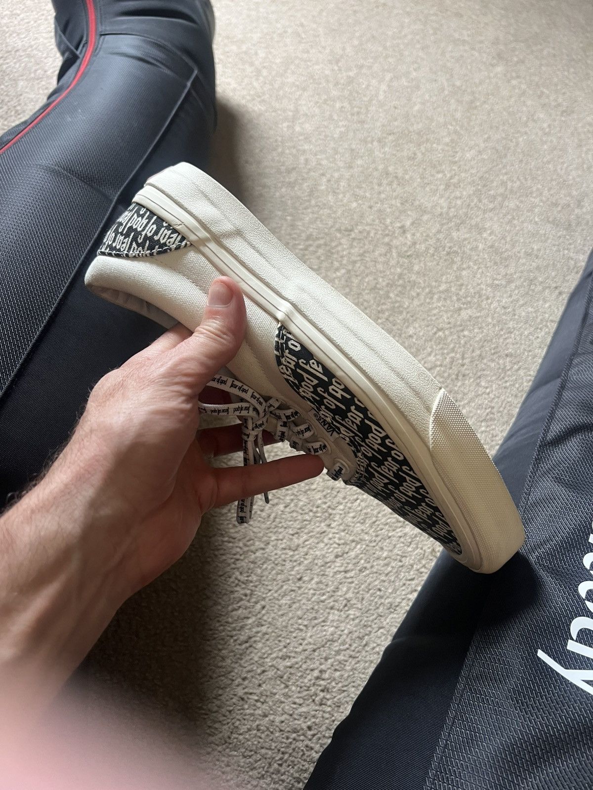 Fear of God × Vans Vans Fear of God Era 95 DX Marshmallow & Black size 10 Size US 10 / EU 43 - 17 Thumbnail