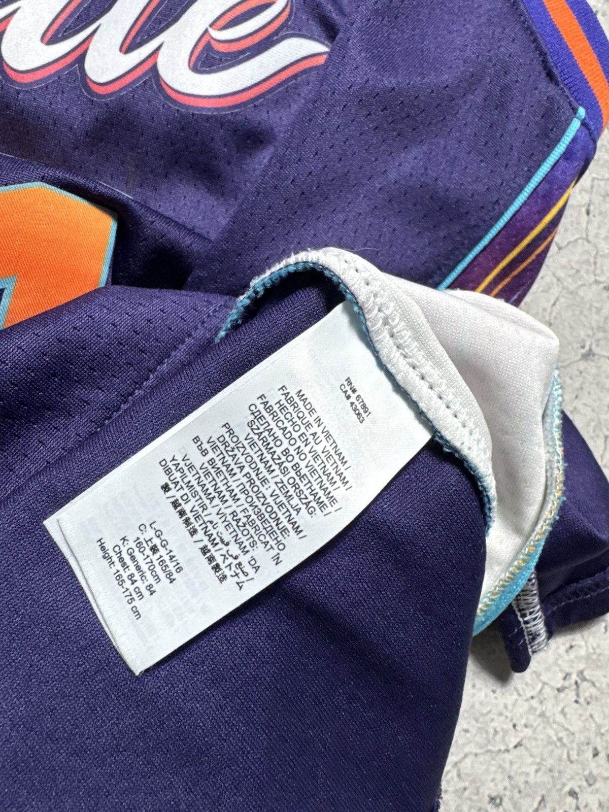 Nike Nike Kevin Durant Phoenix Suns City #35 NBA Jersey Size US S / EU 44-46 / 1 - 7 Thumbnail