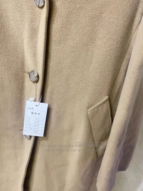 Max Mara MaxMara Camel Wool Long Coat for Women . Size M / US 6-8 / IT 42-44 - 4 Thumbnail
