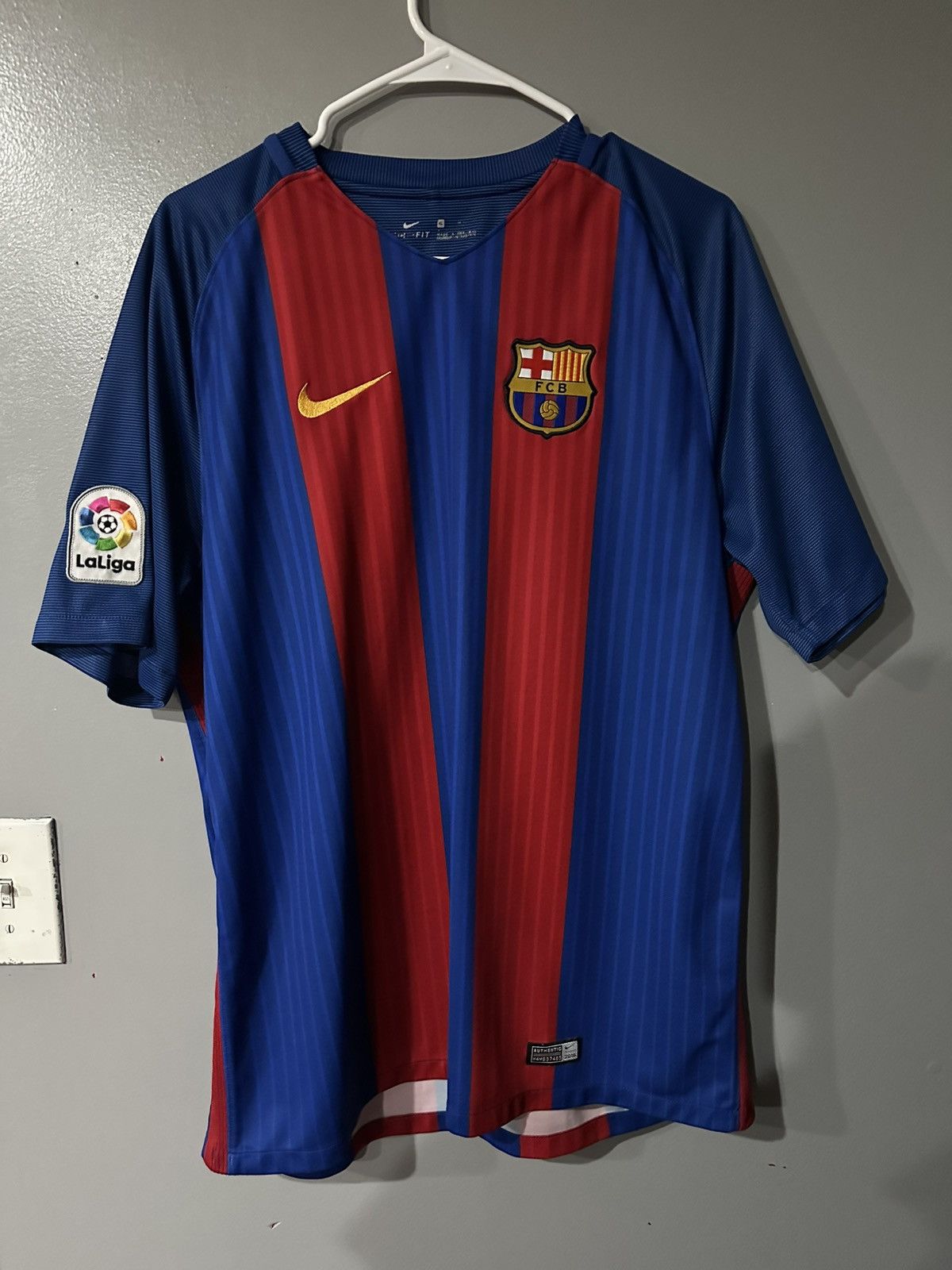 New top NikeSoccer FC Barcelona,Jersey,sz XL