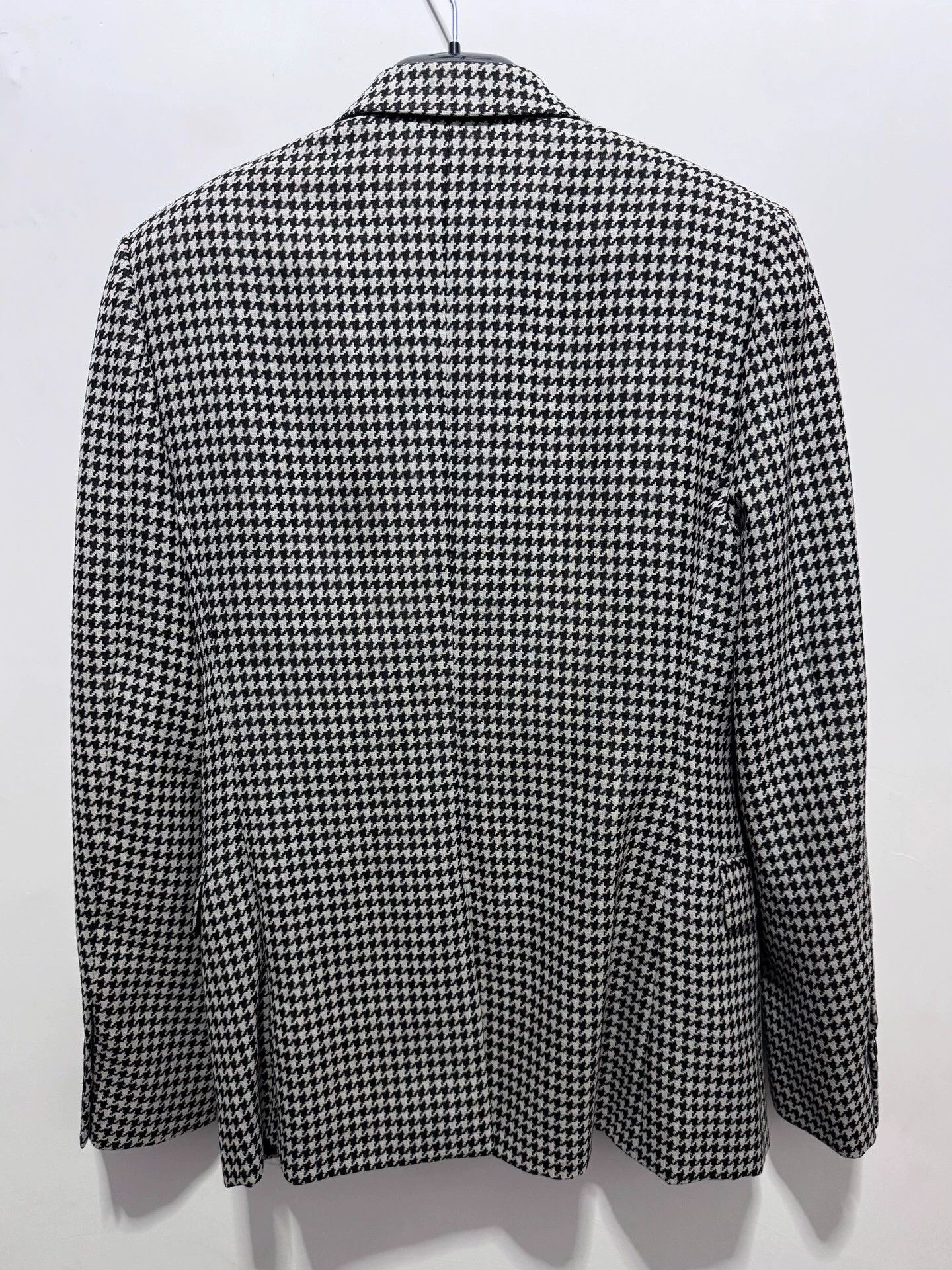 Saint Laurent Paris Authentic Saint Laurent SLP 14SS runway houndstooth suit Size 46R - 2 Thumbnail
