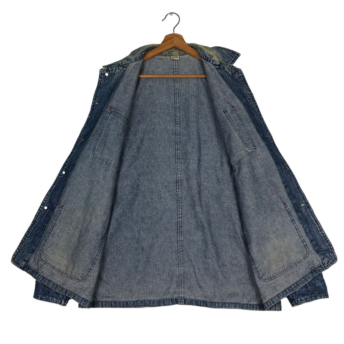 Japanese Brand × Vintage 🔥VINTAGE CHORE WORK JACKET FREAKS JAPAN ISSEY MIYAKE Size US M / EU 48-50 / 2 - 13 Thumbnail