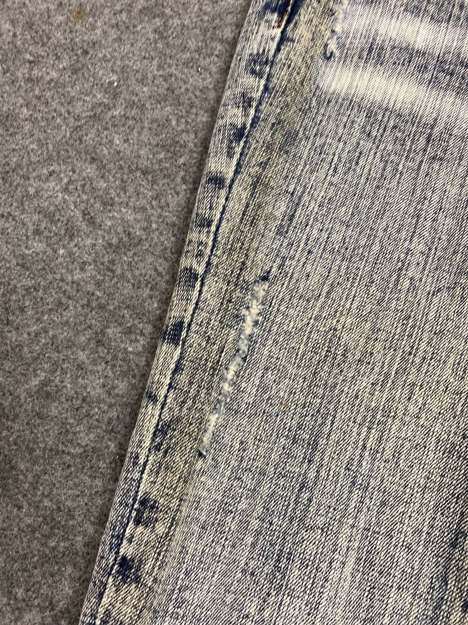 Japanese Brand vintage japanese brands acid wash bootcut flare denim Size 29" - 8 Thumbnail