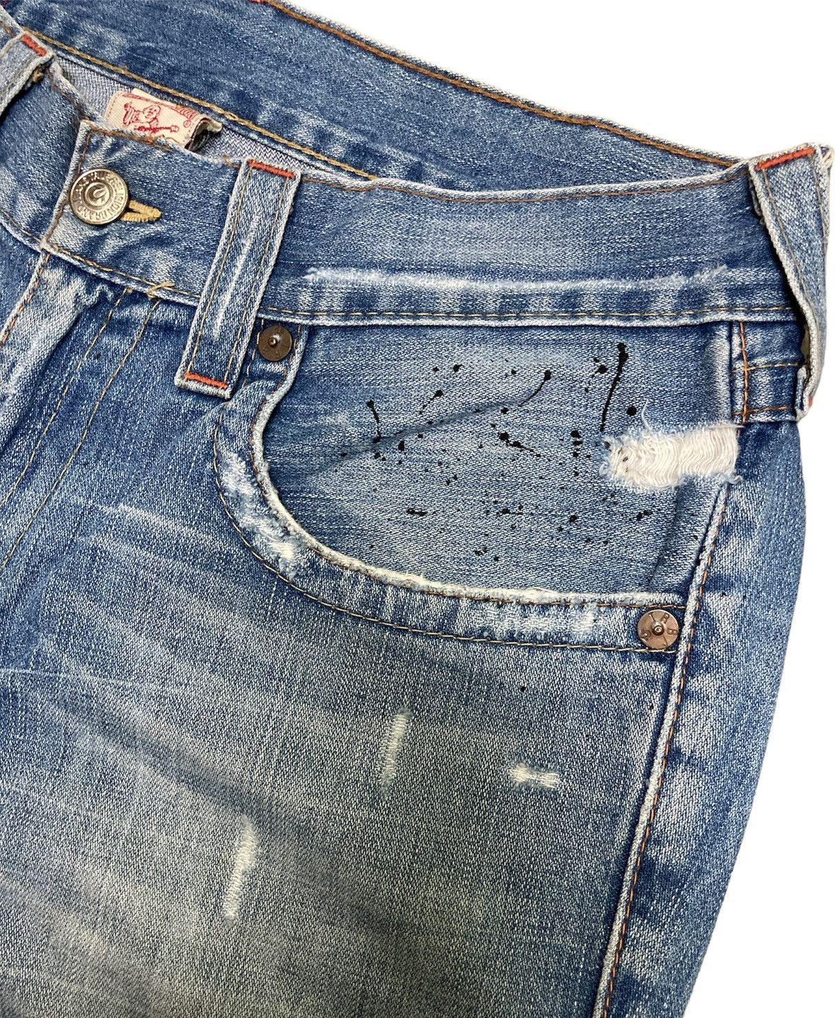 True Religion True Religion Billy Flare Jeans Size 34" / US 12 / IT 48 - 4 Thumbnail
