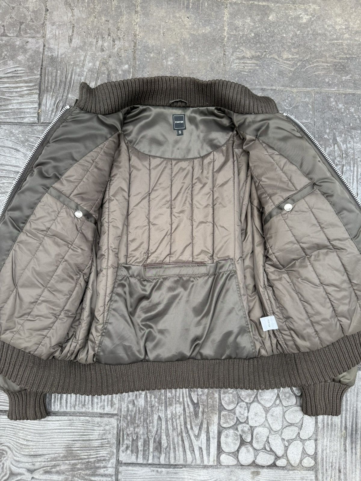 Porter 💥GRAIL💥 Porter Nylon Padded Tanker Jacket Size US S / EU 44-46 / 1 - 14 Thumbnail
