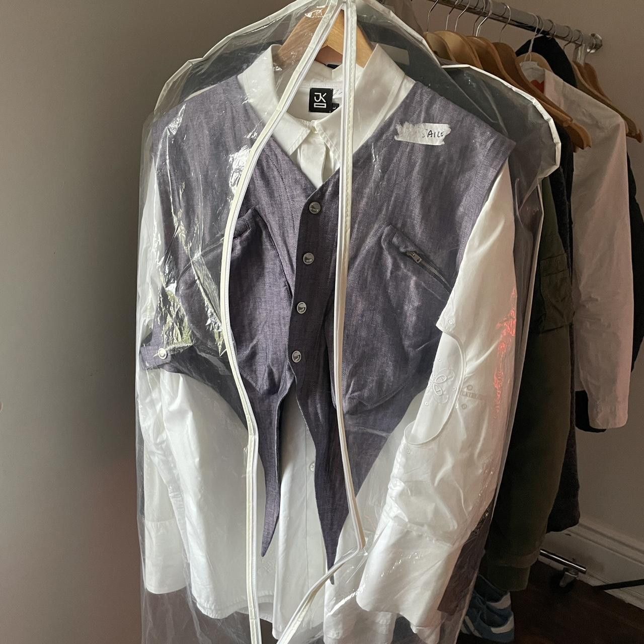 Kiko Kostadinov Kiko Kostadinov SS22 Men’s Purple Torino Vest Size 46R - 8 Thumbnail