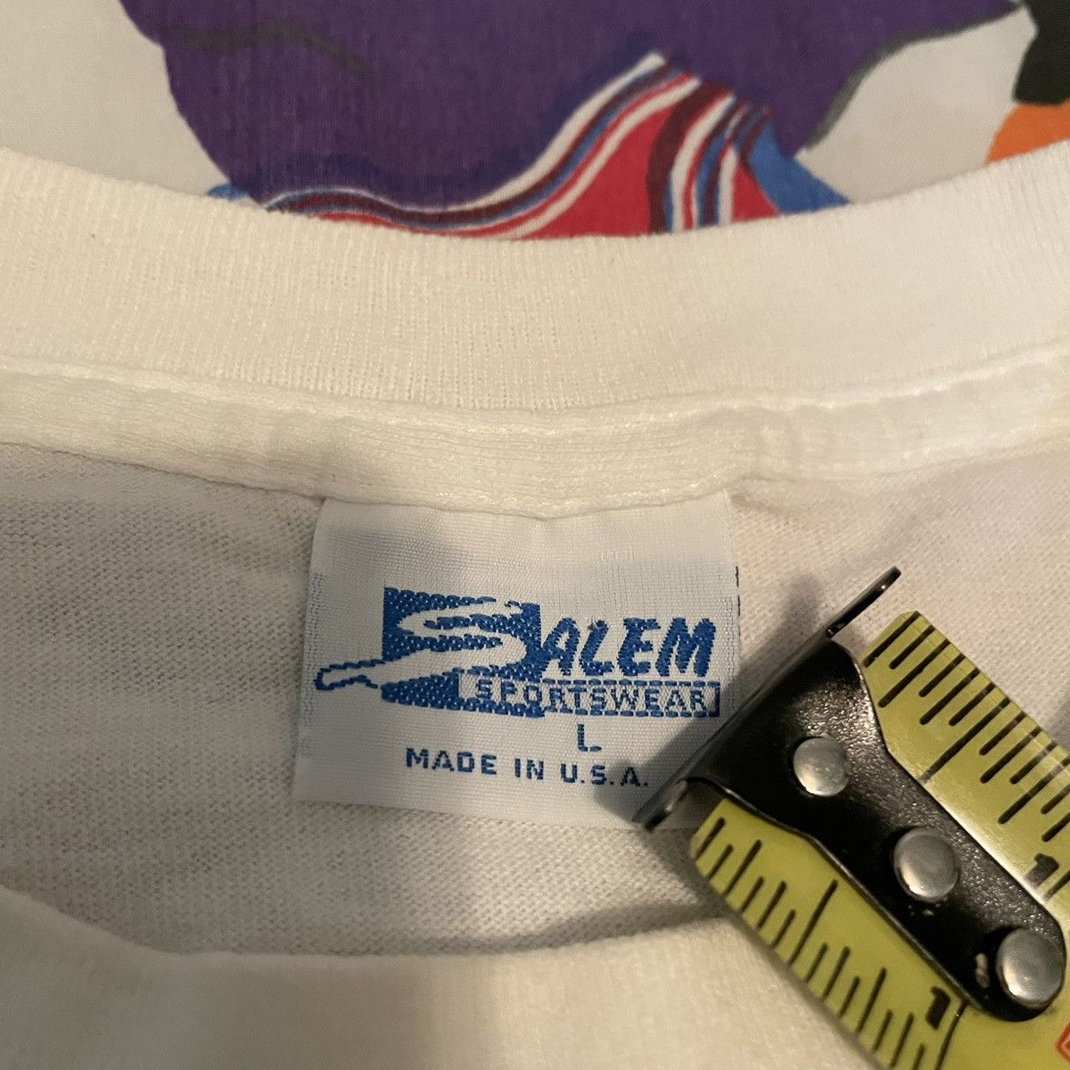 MLB × Salem Sportswear × Vintage Vintage MLB 1991 Kevin Maas New York Yankees Baseball Tee Size US L / EU 52-54 / 3 - 5 Thumbnail