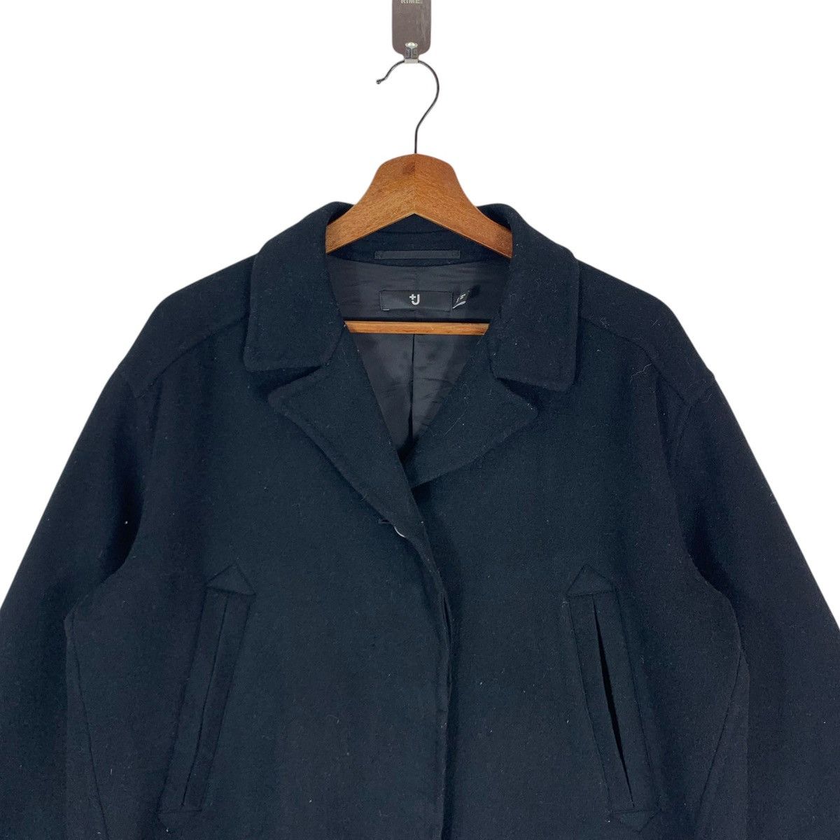 Jil Sander × Uniqlo VINTAGE JILL SANDER UNIQLO BOMBER WOOL JACKET Size S / US 4 / IT 40 - 4 Thumbnail