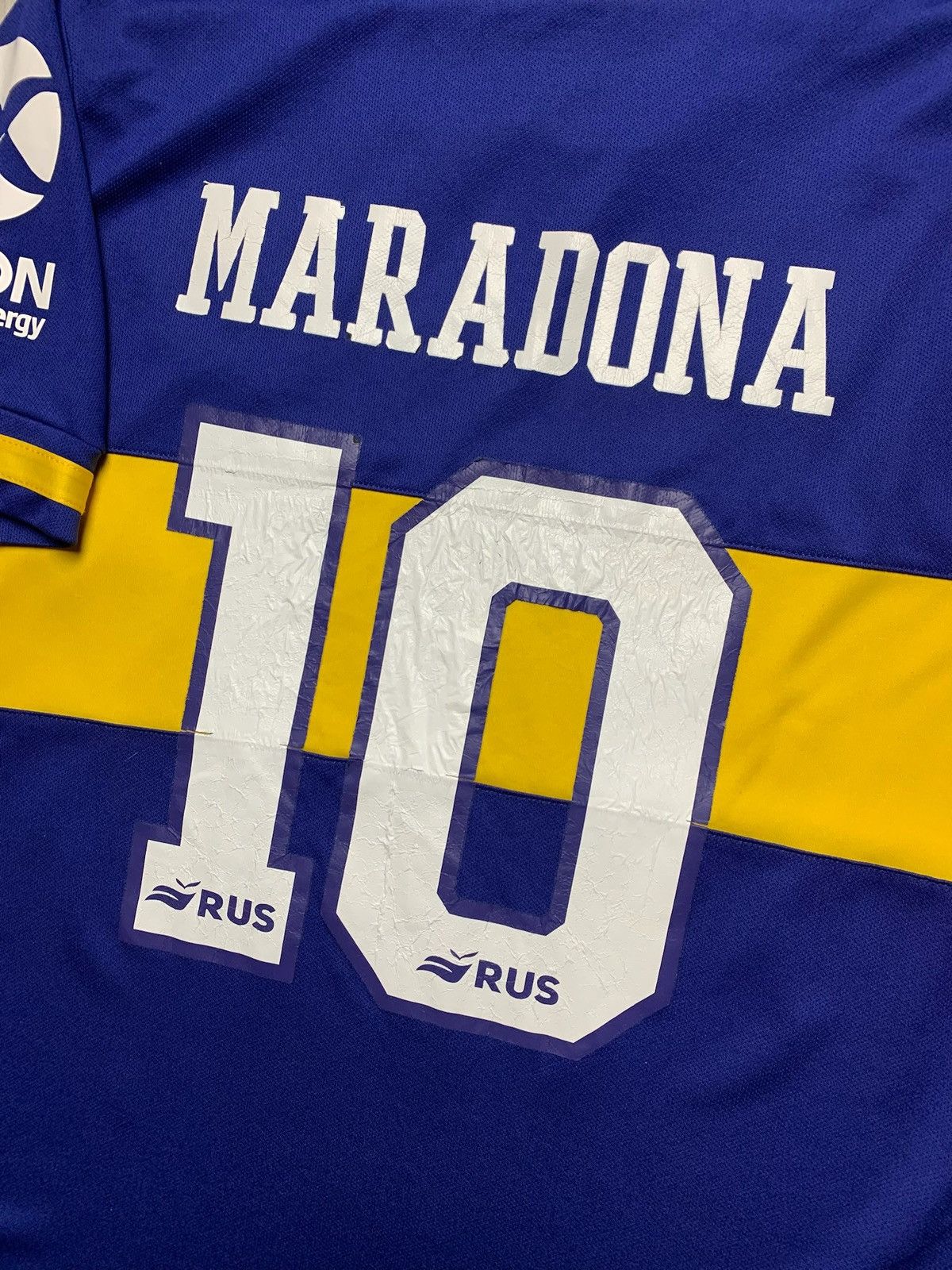 Vintage Vintage Maradona 10 soccer tee size M blue rare Size US M / EU 48-50 / 2 - 5 Thumbnail
