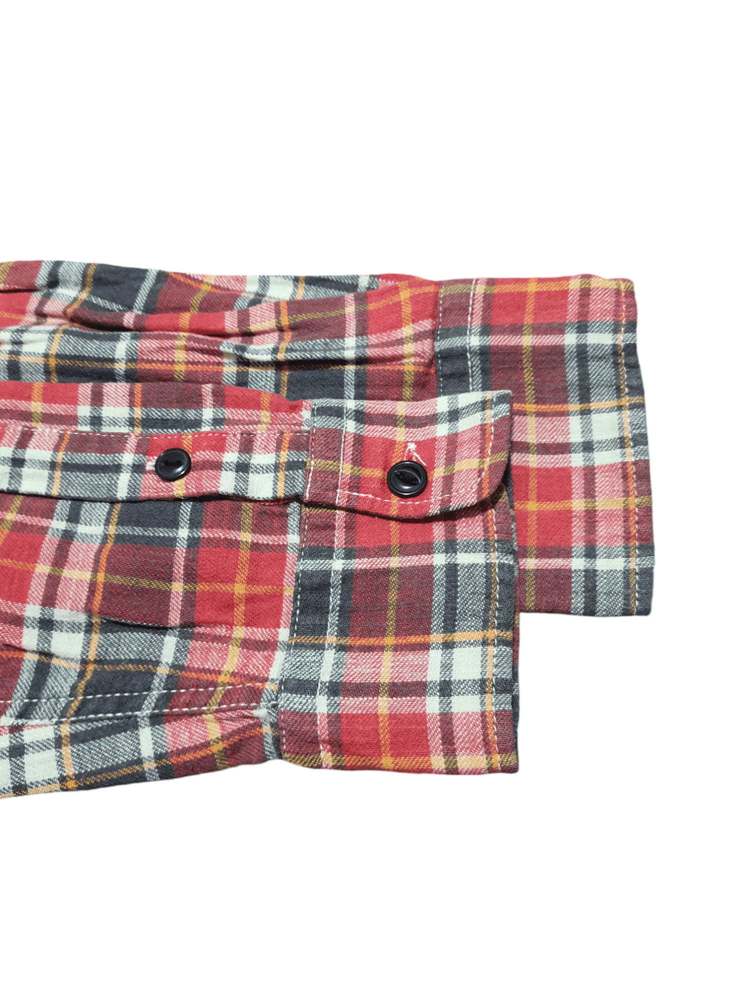 Global Work × Japanese Brand GLOBAL WORK 20/26.5 CHECKED RED WORK SHIRT Size US L / EU 52-54 / 3 - 8 Thumbnail