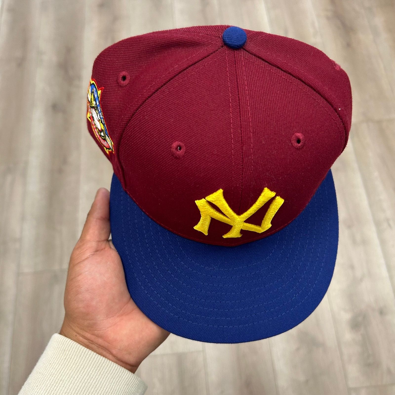 New Era New Era Yankees Sangria 1939 All Star Game Hat Cap 7 3/8 Size ONE SIZE - 3 Thumbnail