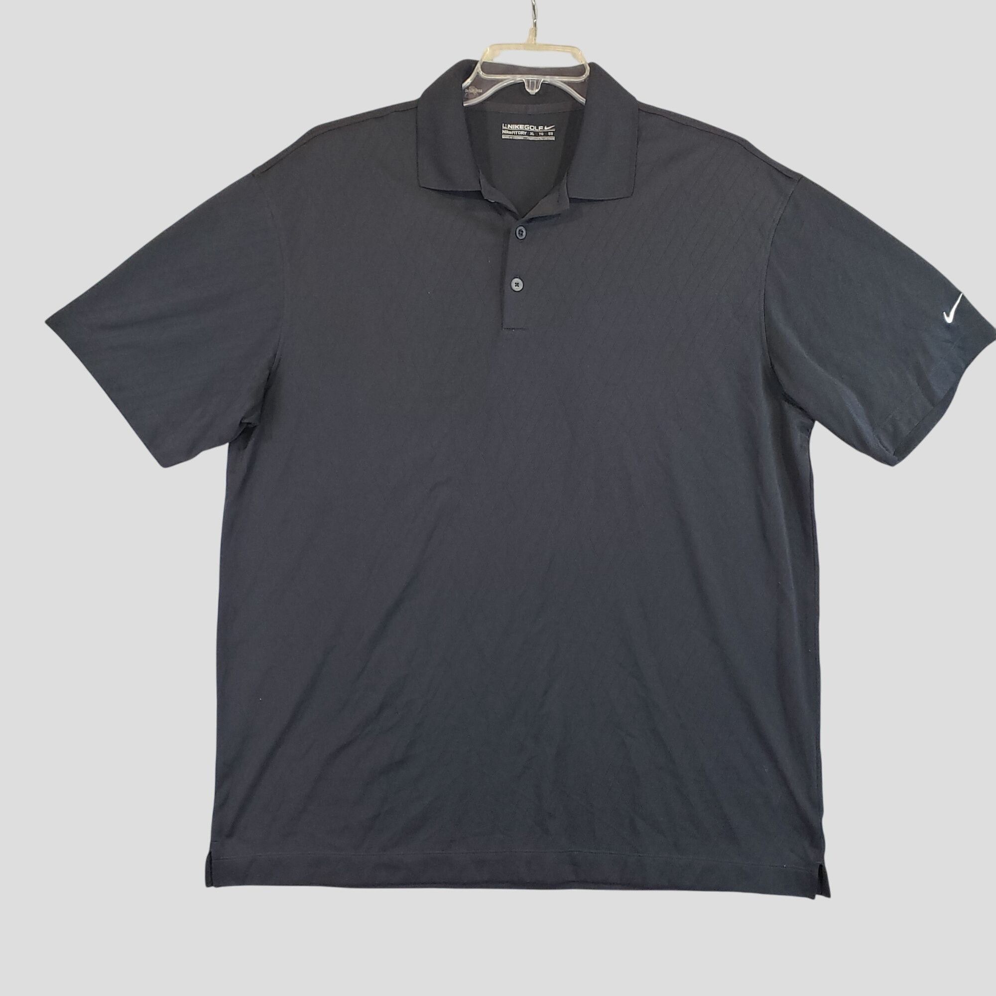 Nike Nike Golf Black Polo Shirt Dri-Fit Short Sleeve Mens Sz XL Size US XL / EU 56 / 4 - 1 Thumbnail
