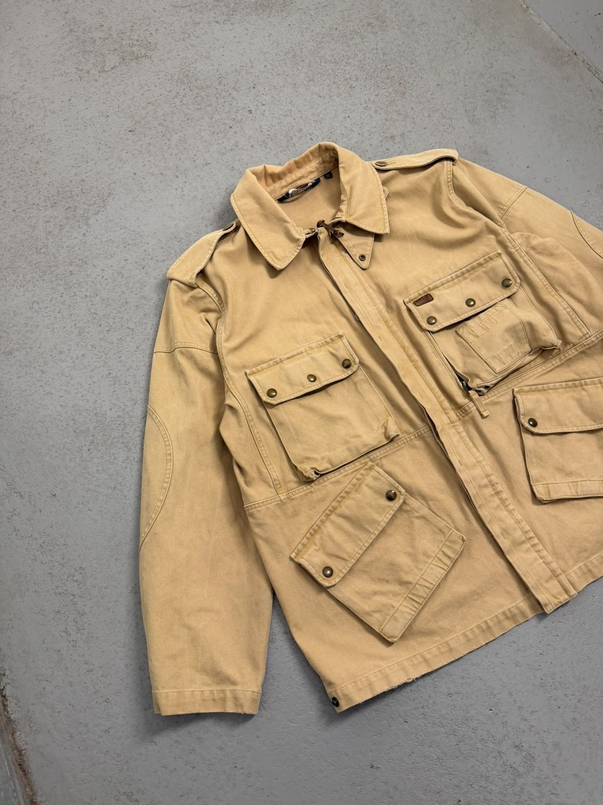 Polo Ralph Lauren 90s Polo Ralph Lauren Barn Hunting Dense Multi-pocket Jacket Size US XXL / EU 58 / 5 - 3 Thumbnail