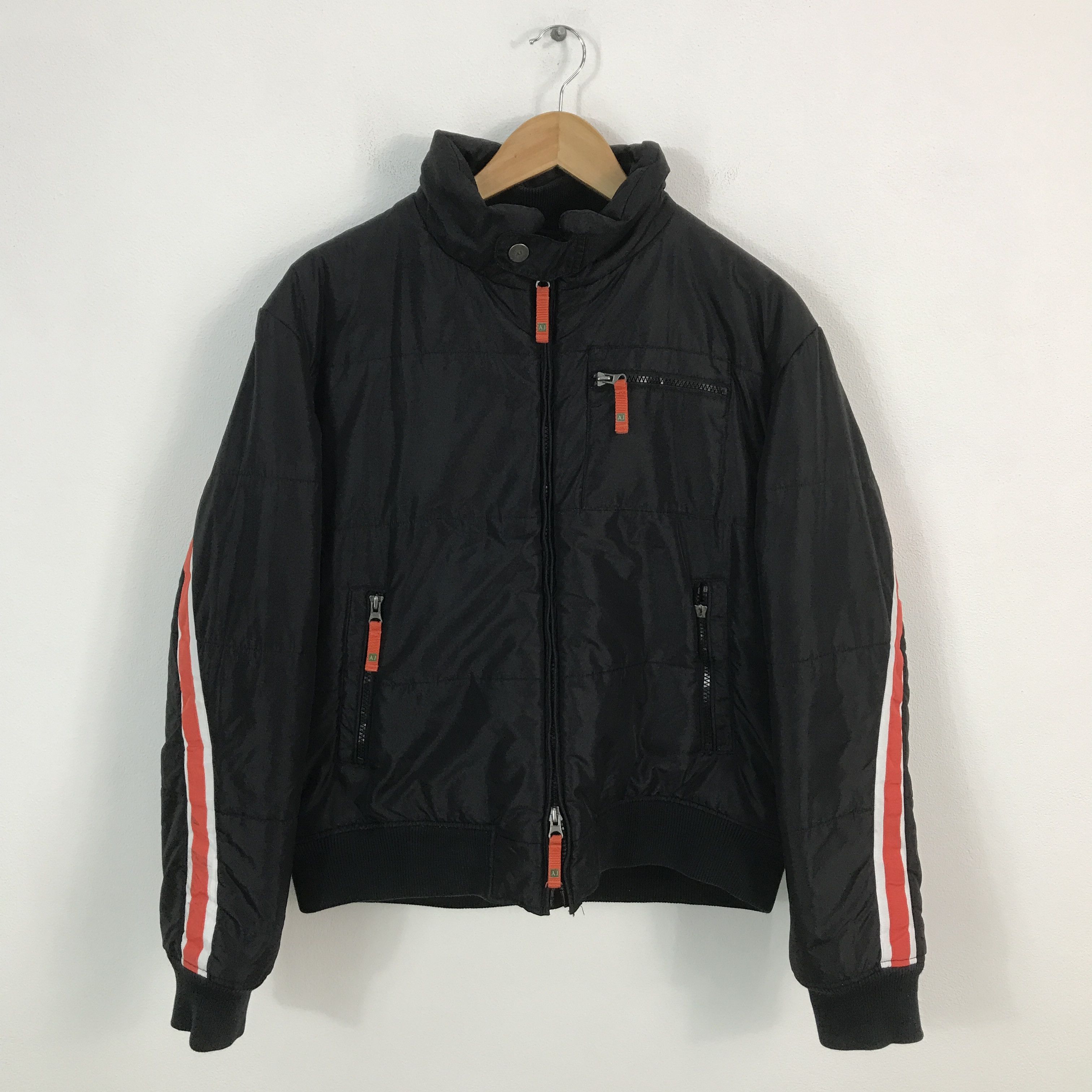 Armani × Emporio Armani × Japanese Brand Armani Jeans AJ Puffer design jacket Size US L / EU 52-54 / 3 - 1 Thumbnail