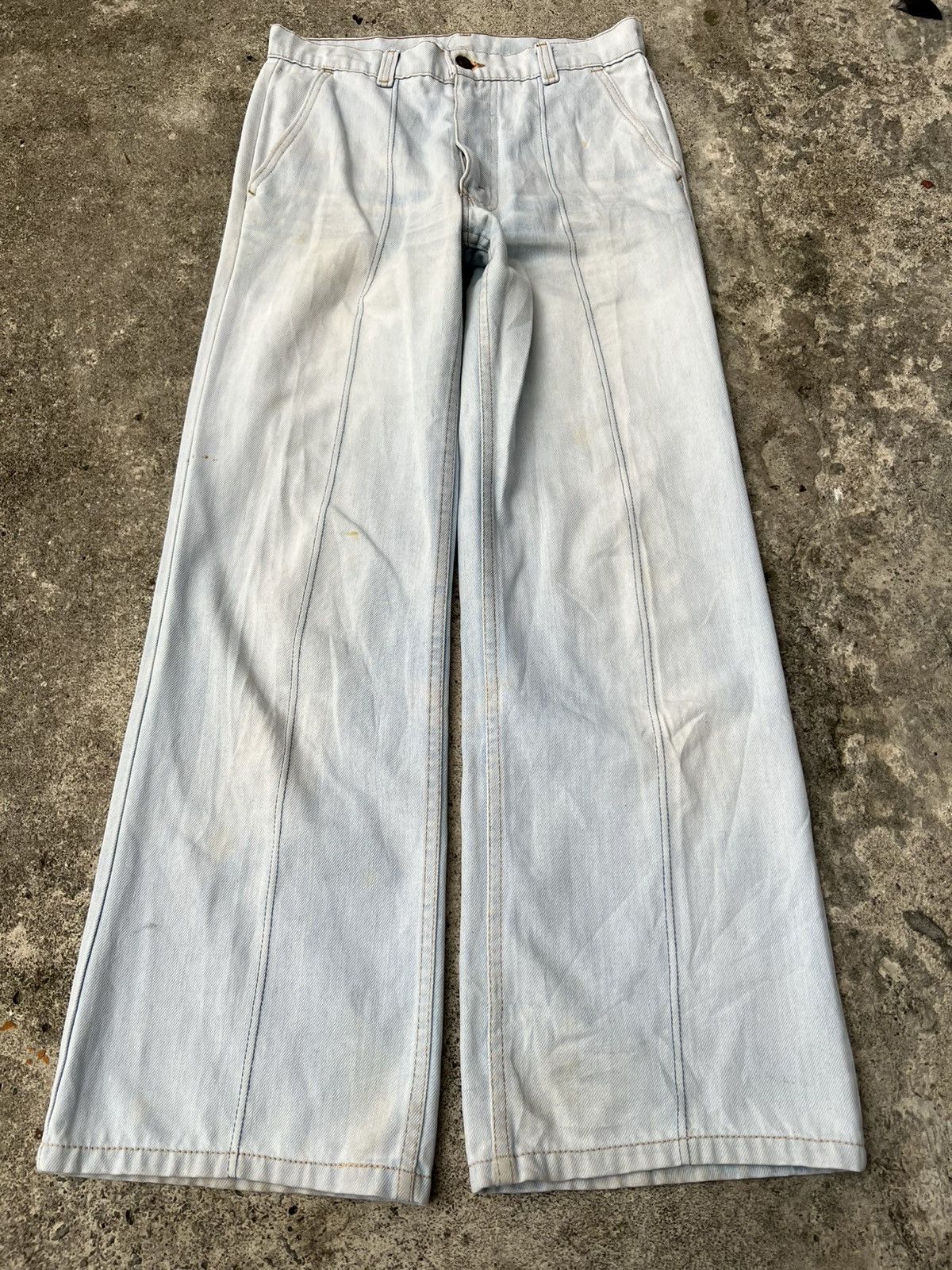 Levi's Vintage 80’s Levis Oren Tag Light Wash Jean Size US 28 / EU 44 - 1 Thumbnail