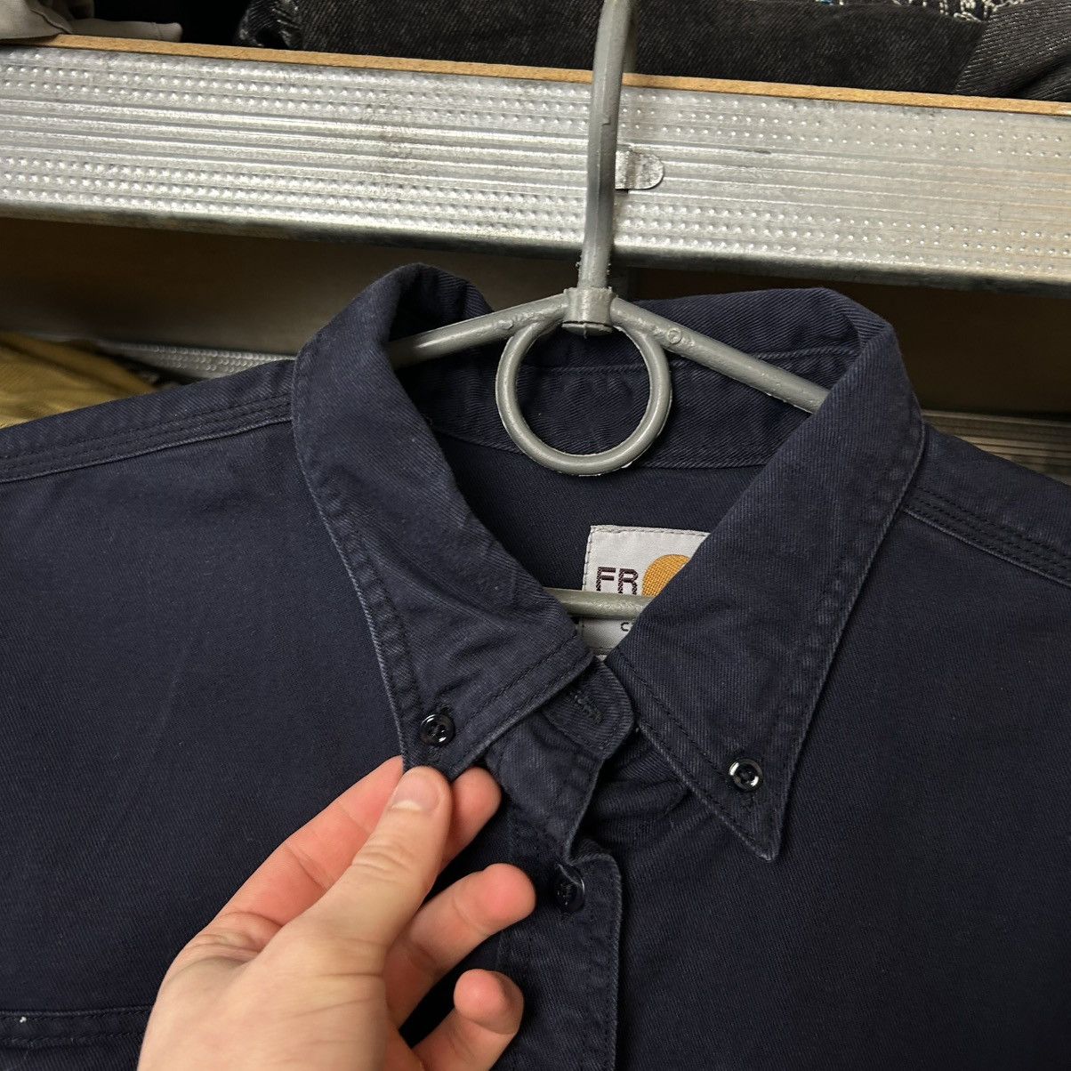 Carhartt Wip Vintage Carhartt Wip Patch Logo FR Streetwear y2k overshirt Size US XL / EU 56 / 4 - 4 Thumbnail