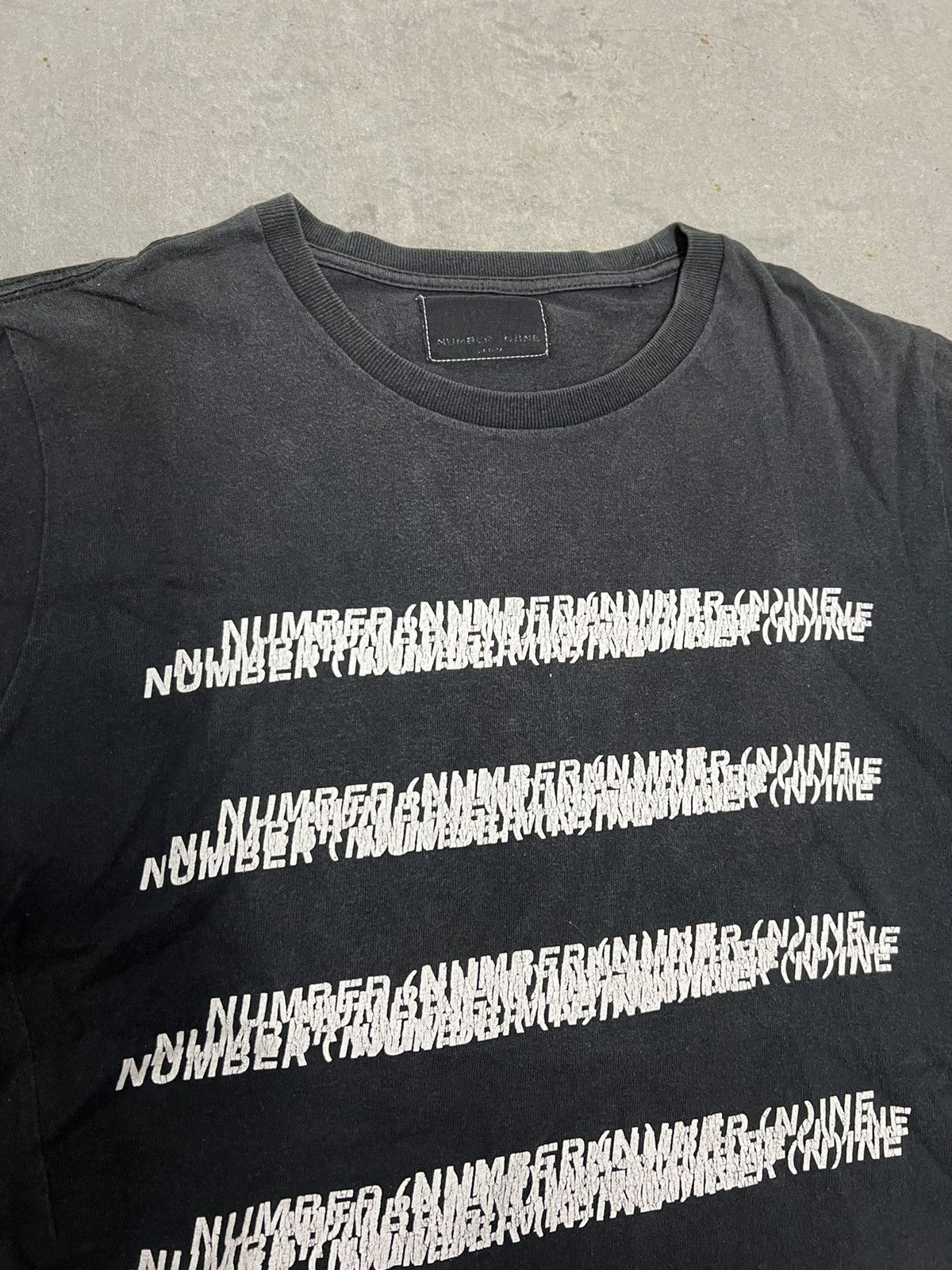 Japanese Brand × Number (N)ine Number Nine Spam Logo Tee Size US M / EU 48-50 / 2 - 2 Thumbnail