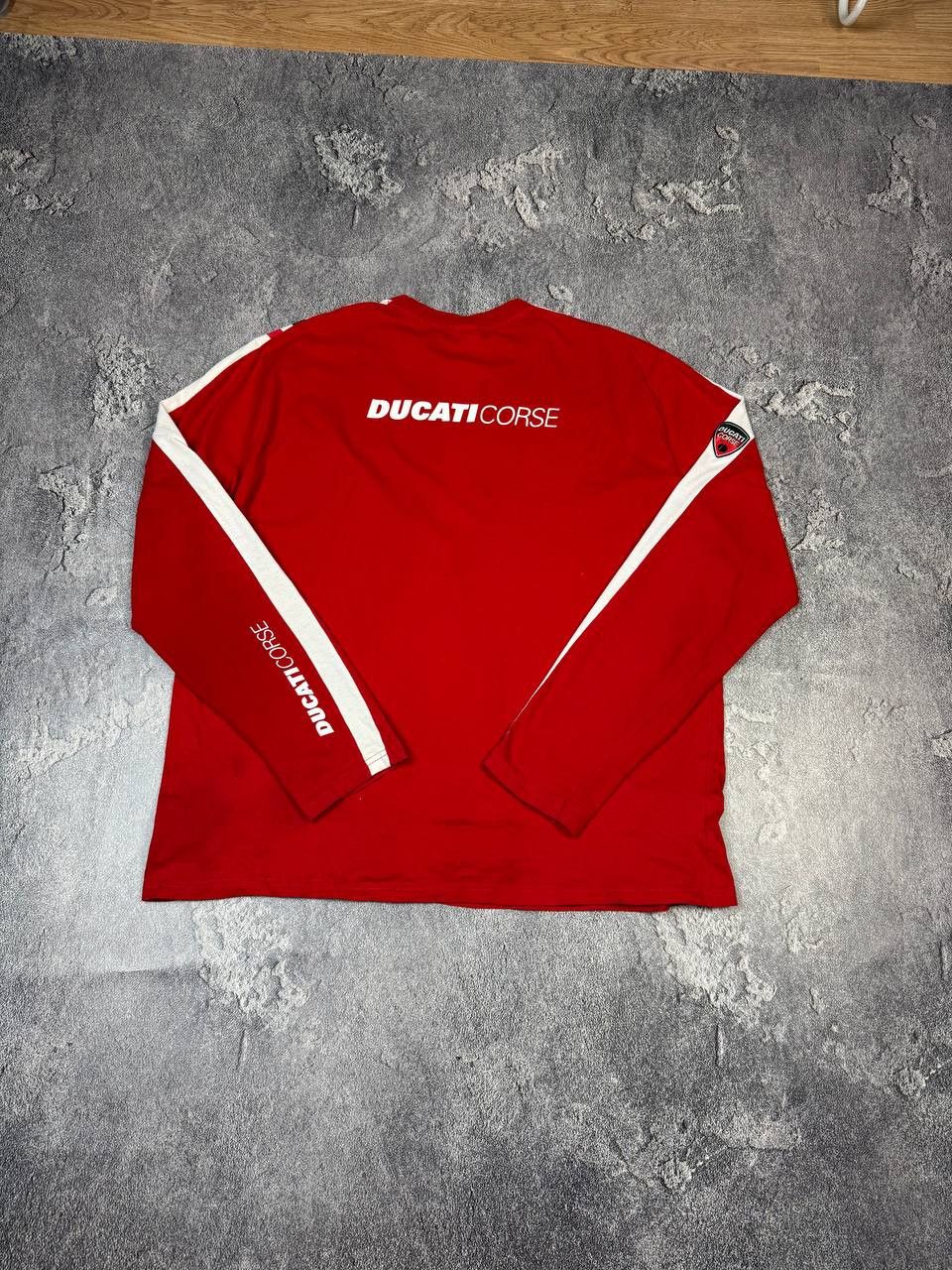 Formula 1 Y2K Ducatti Corse Formula 1 Racing Red Longsleeve Size US XXL / EU 58 / 5 - 7 Thumbnail