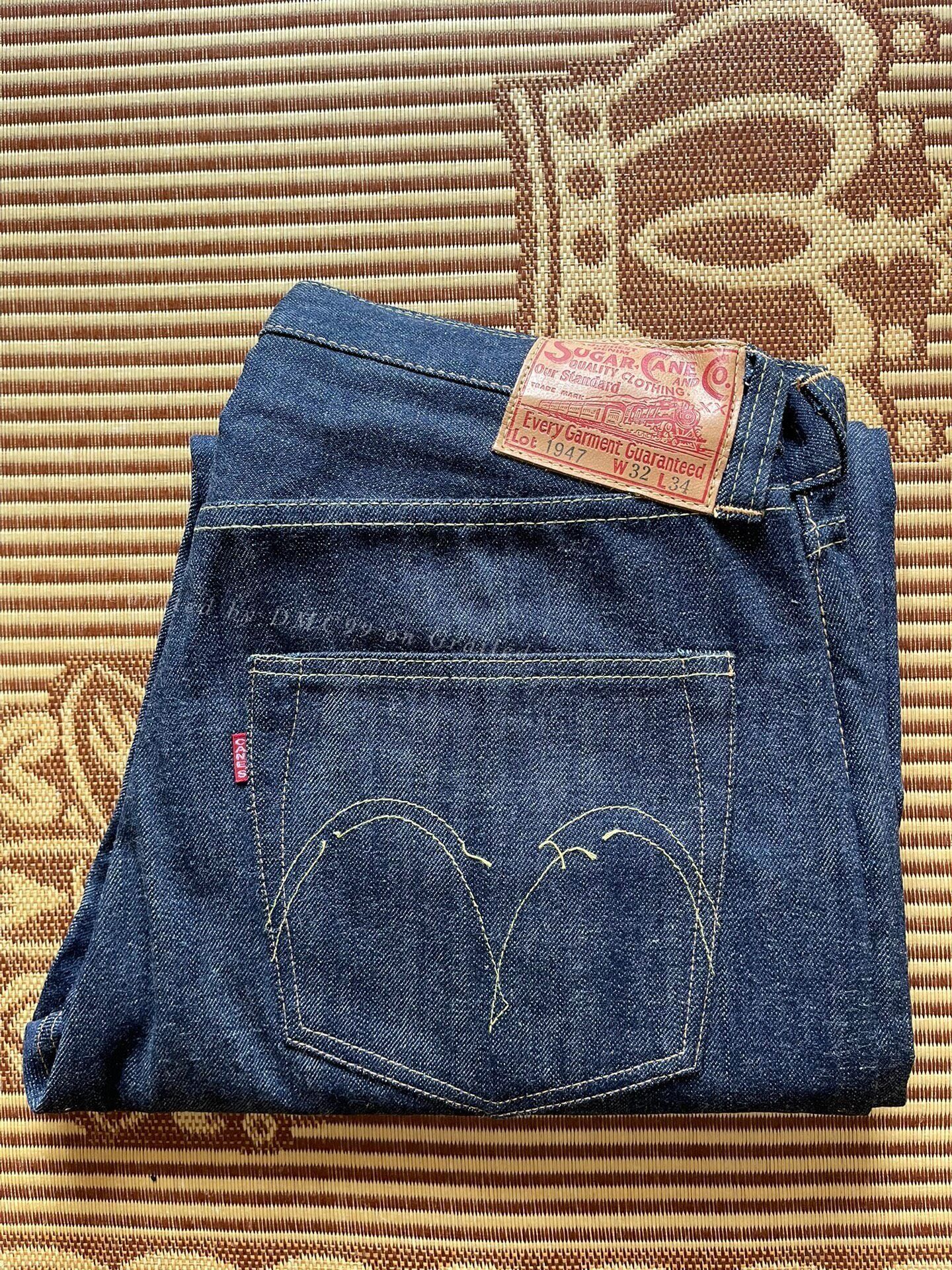 Sugar Cane Sugar Cane 1947 SC1947 Jeans W32 Size US 32 / EU 48 - 1 Thumbnail