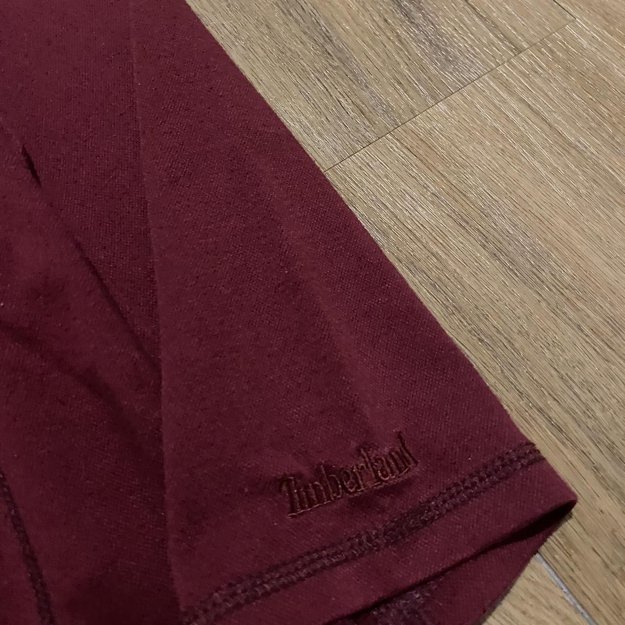 Timberland Burgundy Timberland quarter zip sweatshirt Size US XL / EU 56 / 4 - 5 Thumbnail