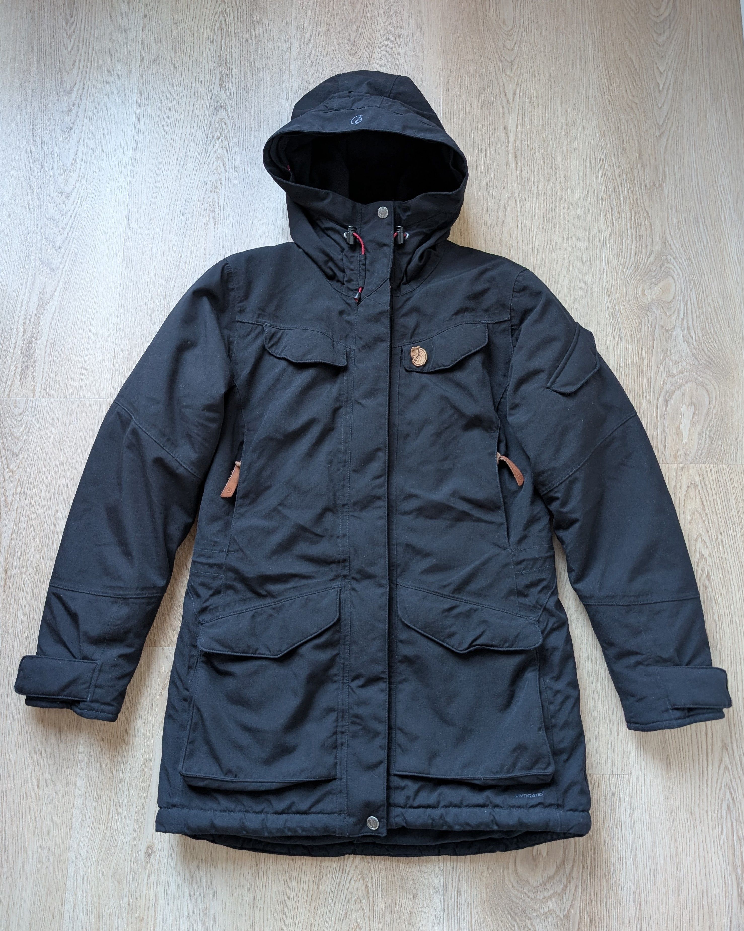 Fjallraven Fjallraven Nuuk Parka Hydratic Womens Waterproof Windproof Size XS / US 0-2 / IT 36-38 - 1 Thumbnail