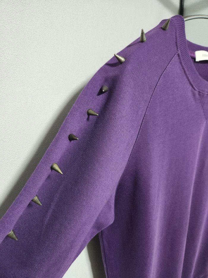 Balmain Pierre Balmain 스터드 스터드 스웨트셔츠 Size XS / US 0-2 / IT 36-38 - 3 Thumbnail