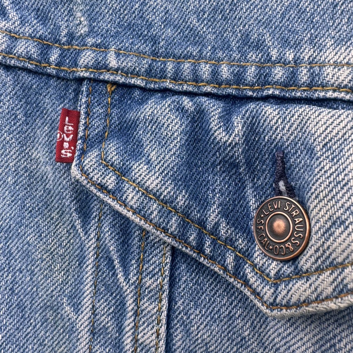 Levi's 80s Levis Denim Trucker Jacket Size US M / EU 48-50 / 2 - 17 Thumbnail