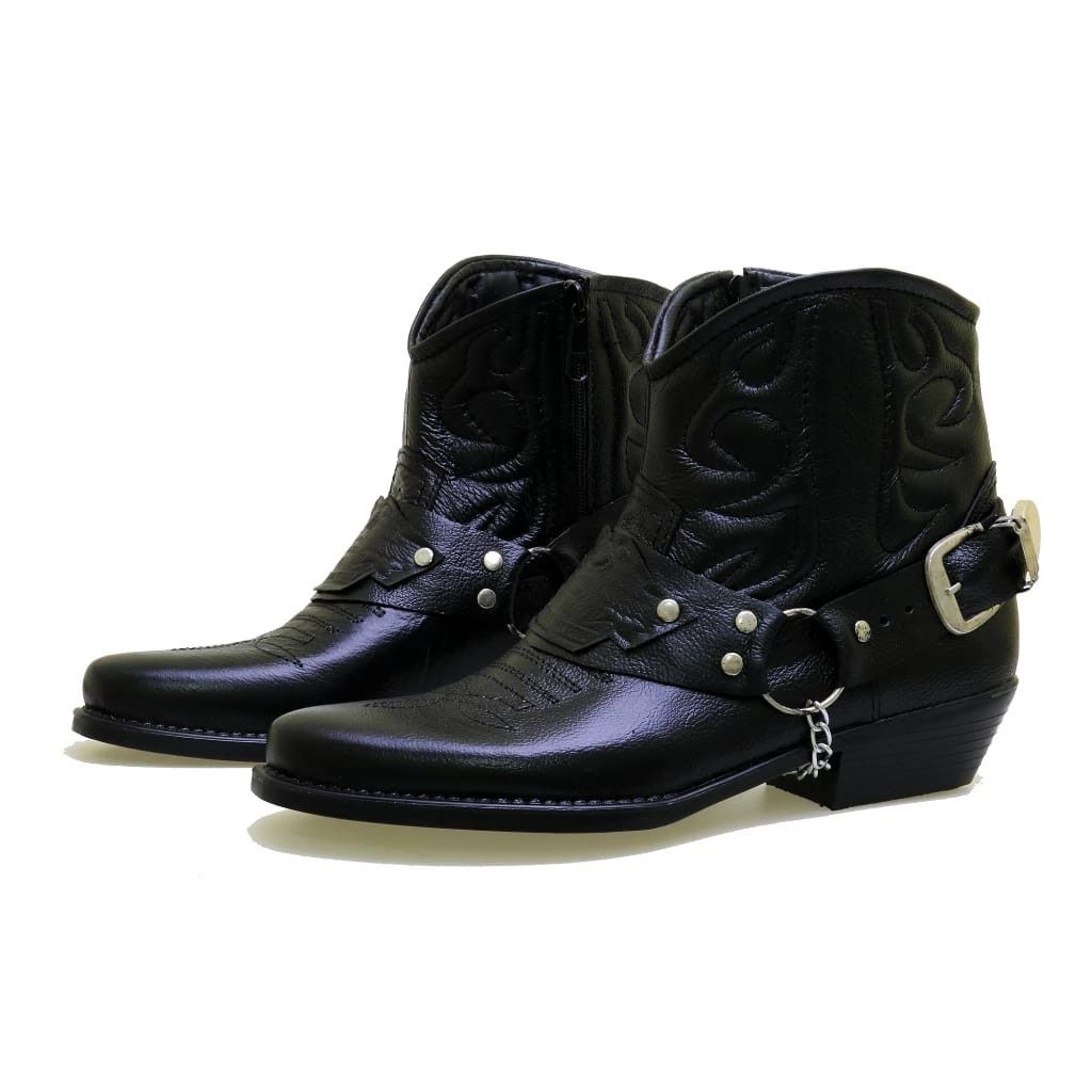 Cowboy Equipment × Designer × Rider Boot Co. Jaxx Cowboy Boots Black Size US 10 / EU 43 - 1 Thumbnail