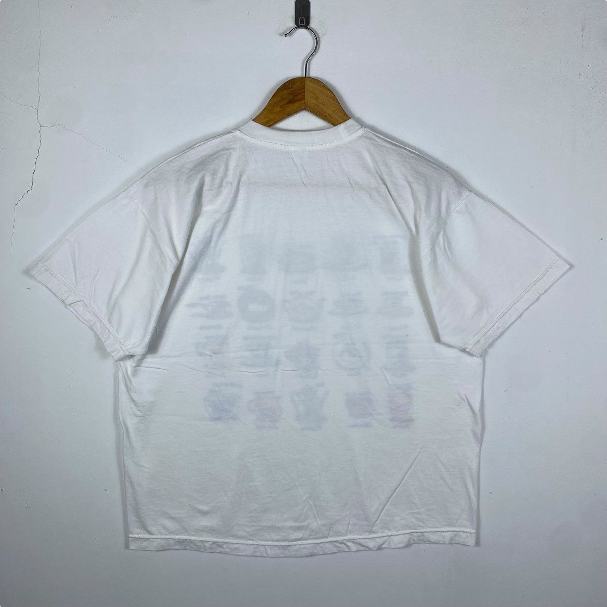 Vintage Vintage 90's LA PANANA CAT On Tableware Graphic Tee Shirt Size US M / EU 48-50 / 2 - 4 Thumbnail
