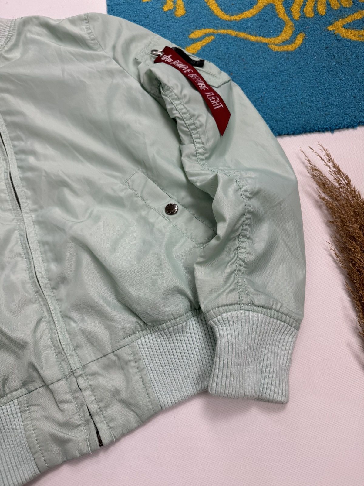 Alpha Industries Alpha Industries Y2K Flowers Bomber Jacket Size S / US 4 / IT 40 - 7 Thumbnail